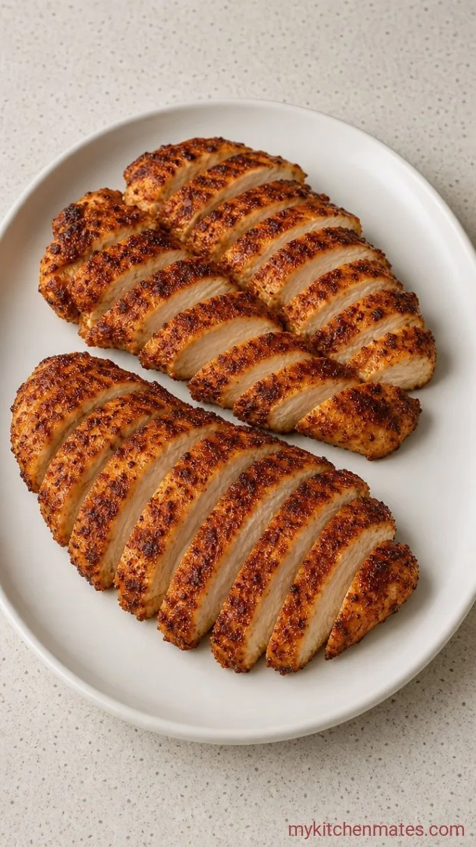Step 3: Rest and Slice the Chicken