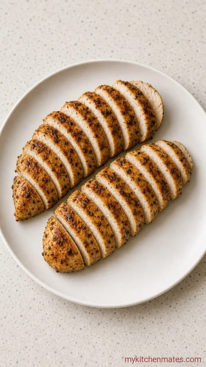 Juicy Boiled Chicken Breast (Ready in Under 20 Minutes) Step 3: Rest and Slice