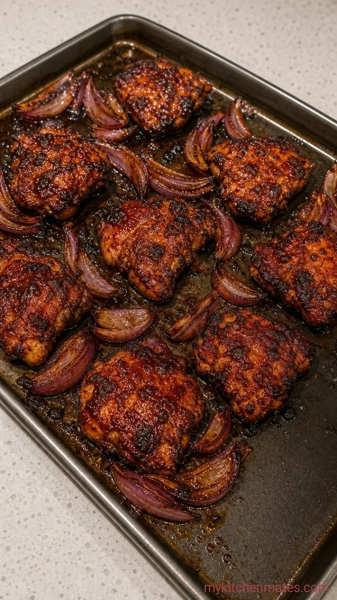 Sheet Pan Chicken Shawarma: Juicy, Spiced & Ready in 30 Minutes Step 3: Roast the Sheet Pan