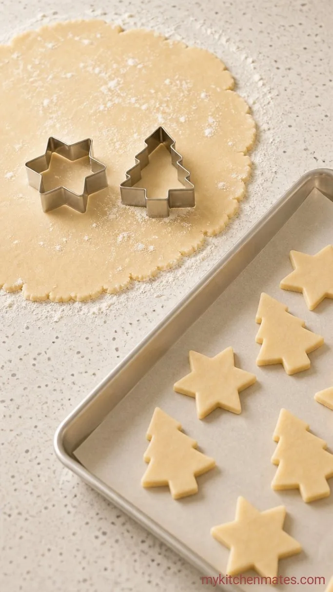 Step 3: Roll and Cut Out the Cookies