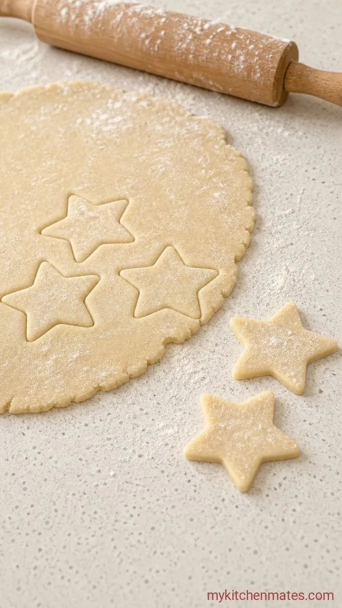 Step 3: Roll and Cut the Cookies