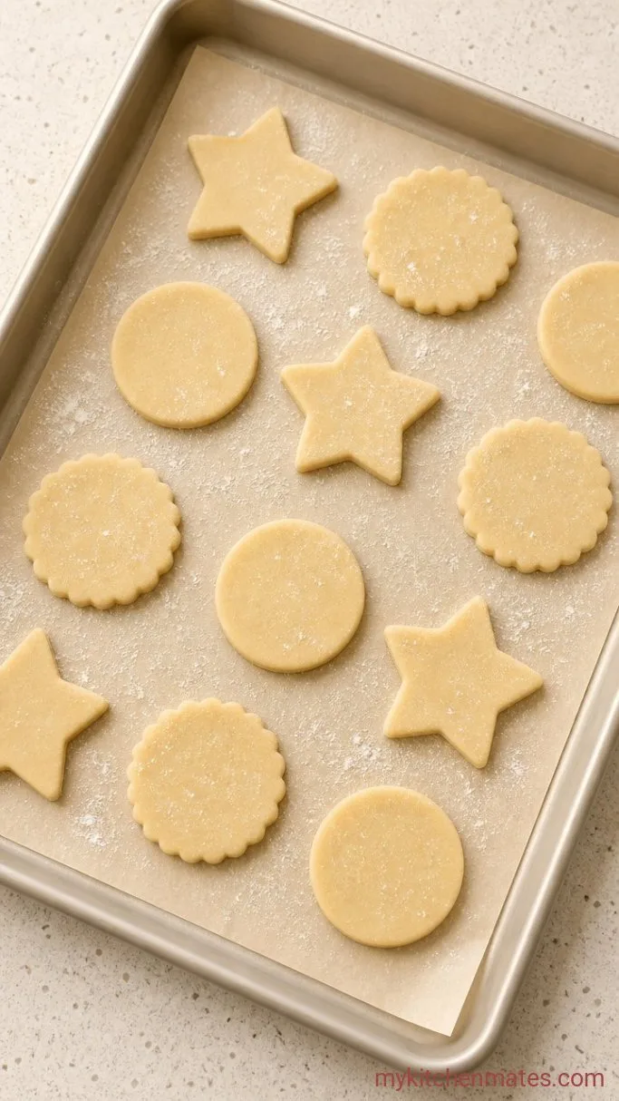 Soft Sugar Cookies with Royal Icing (No Spread) Step 3: Roll and Cut the Cookies
