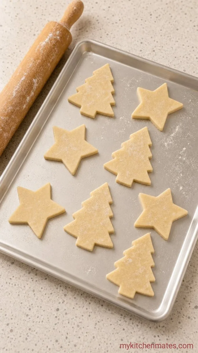 Step 3: Roll and Cut the Cookies