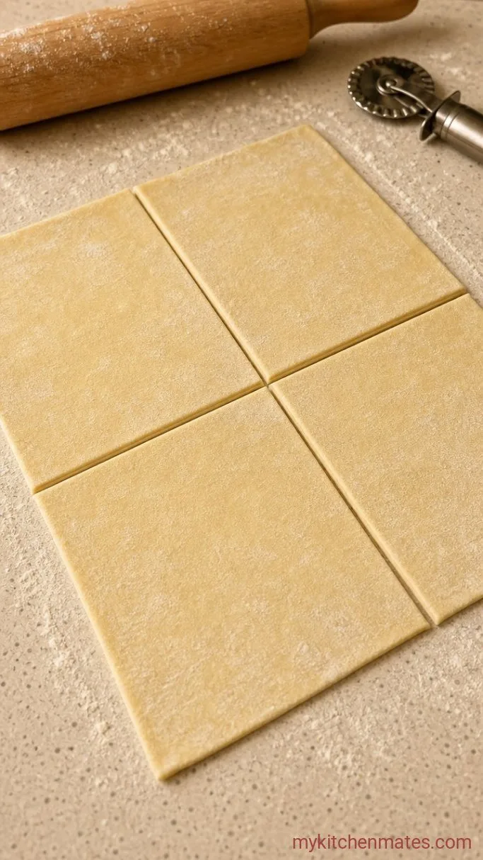 Step 3: Roll and Cut the Pastry