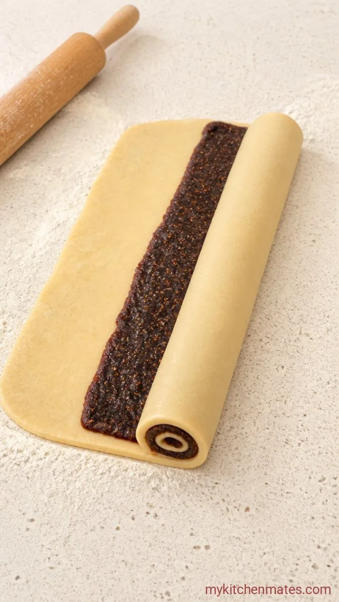 Step 3: Roll and Fill the Dough