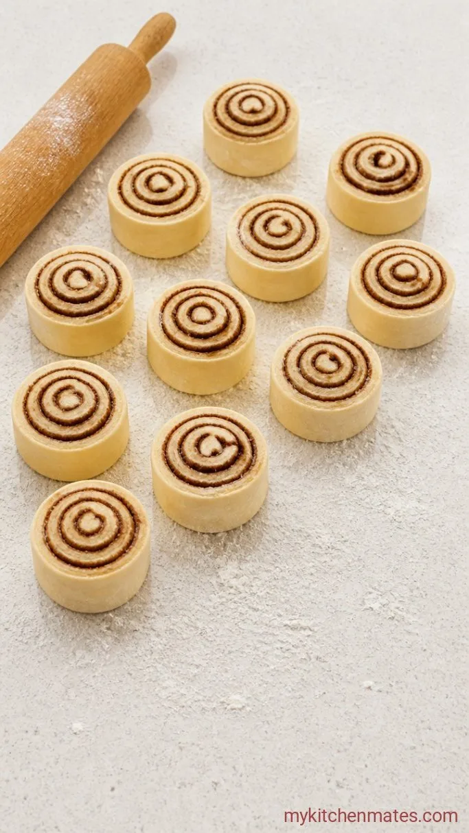 Soft Eggnog Cinnamon Rolls with Eggnog Icing Step 3: Roll Out and Fill the Dough