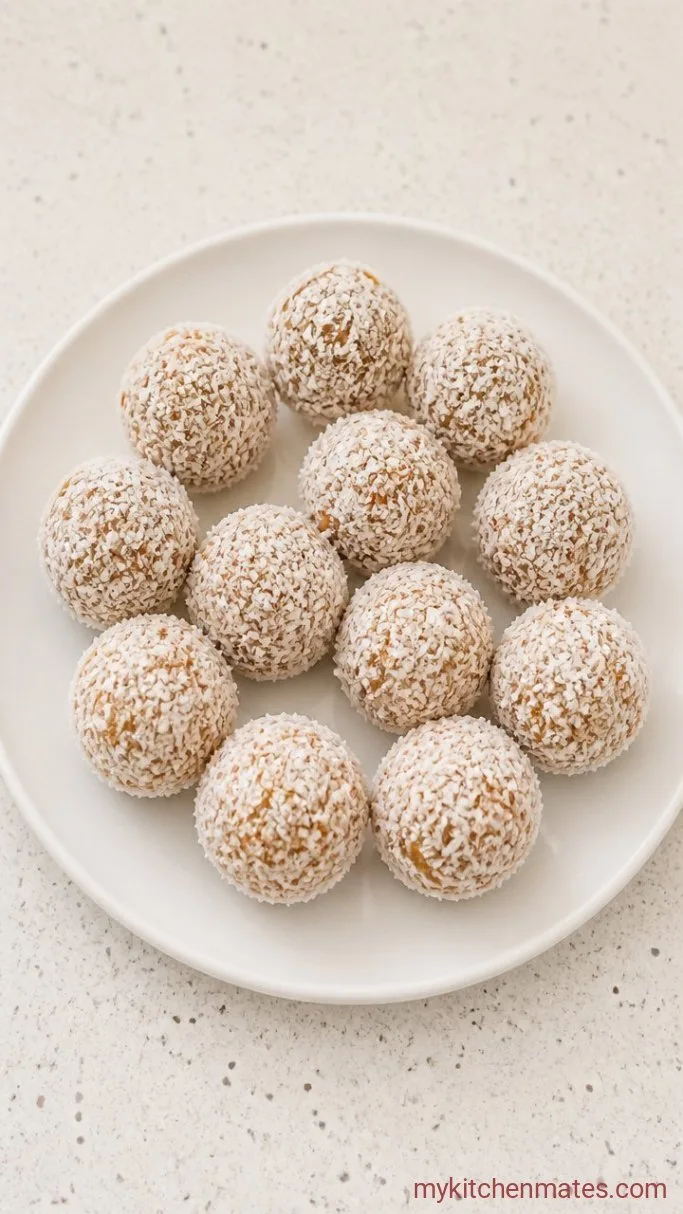 10-Minute No-Bake Carrot Cake Protein Balls Step 3: Roll the Balls