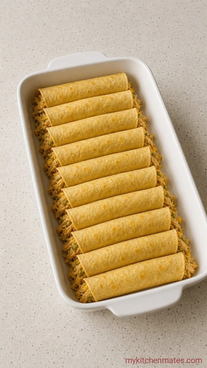 Step 3: Roll the Enchiladas