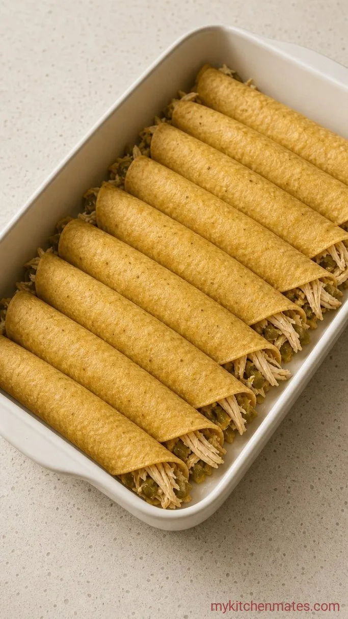 Step 3: Roll the Enchiladas