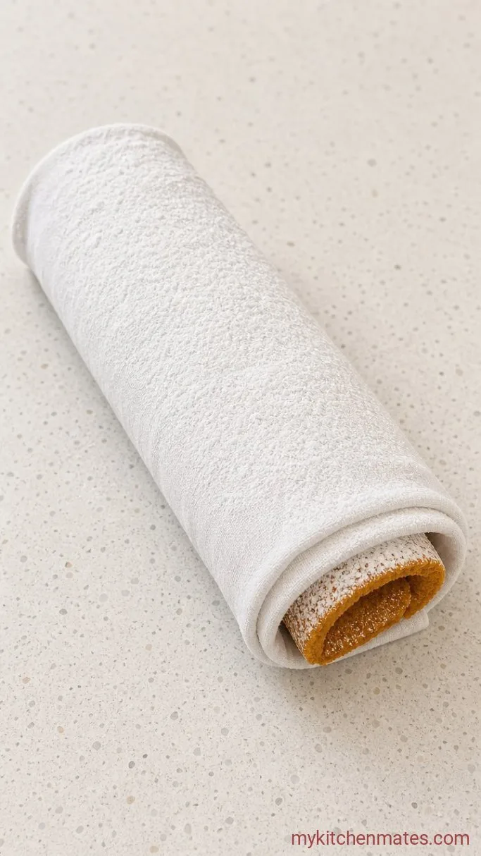 Step 3: Roll the Warm Cake
