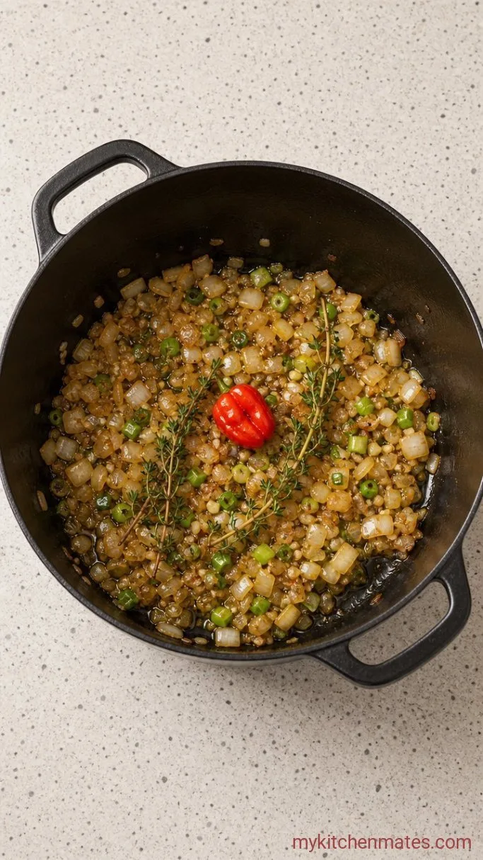 Step 3: Sauté the Aromatics