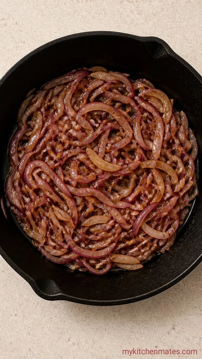 Indian Karela Recipe That’s Crisp, Spiced, and Actually Not Bitter Step 3: Sauté the Onion and Tempering