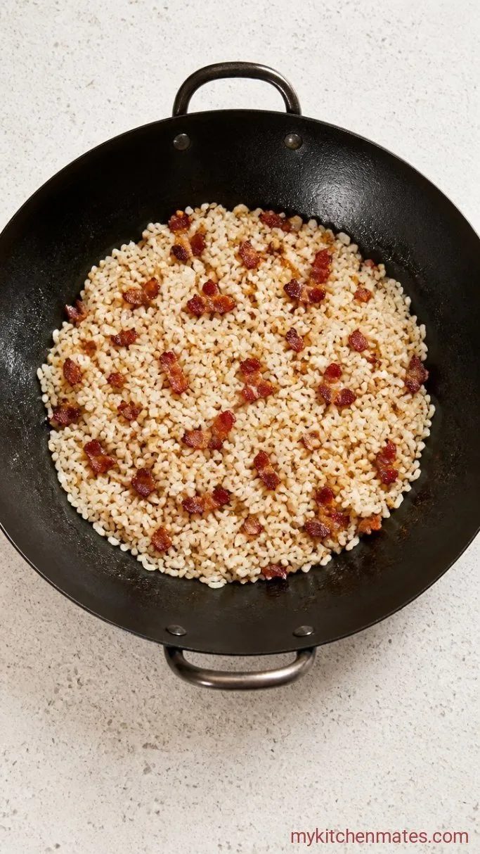 Step 3: Sauté the Rice