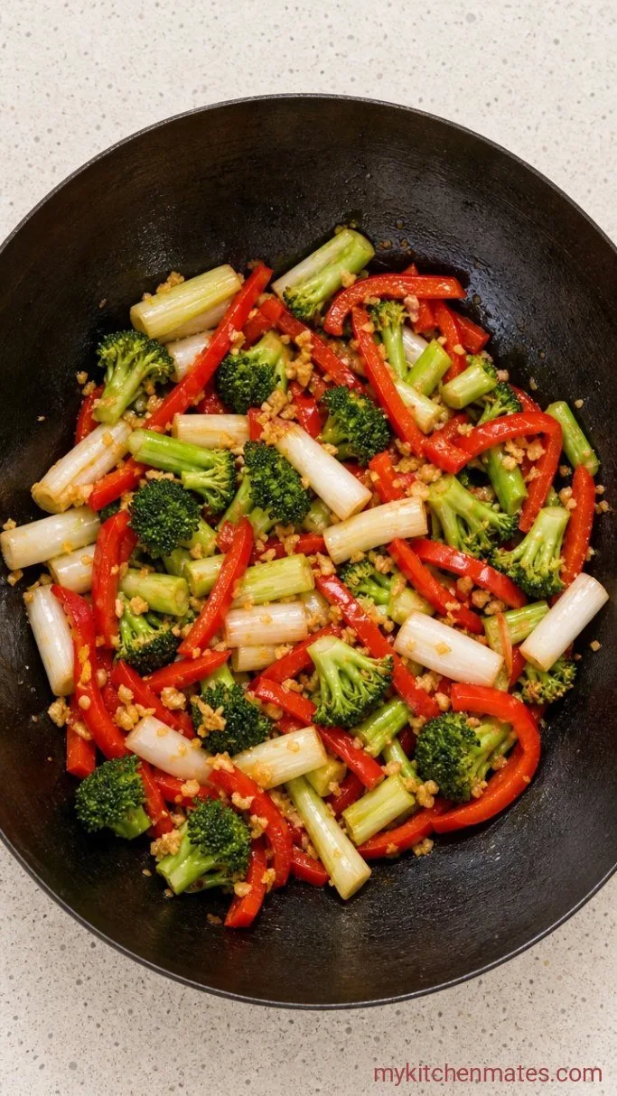 Step 3: Sauté the Vegetables
