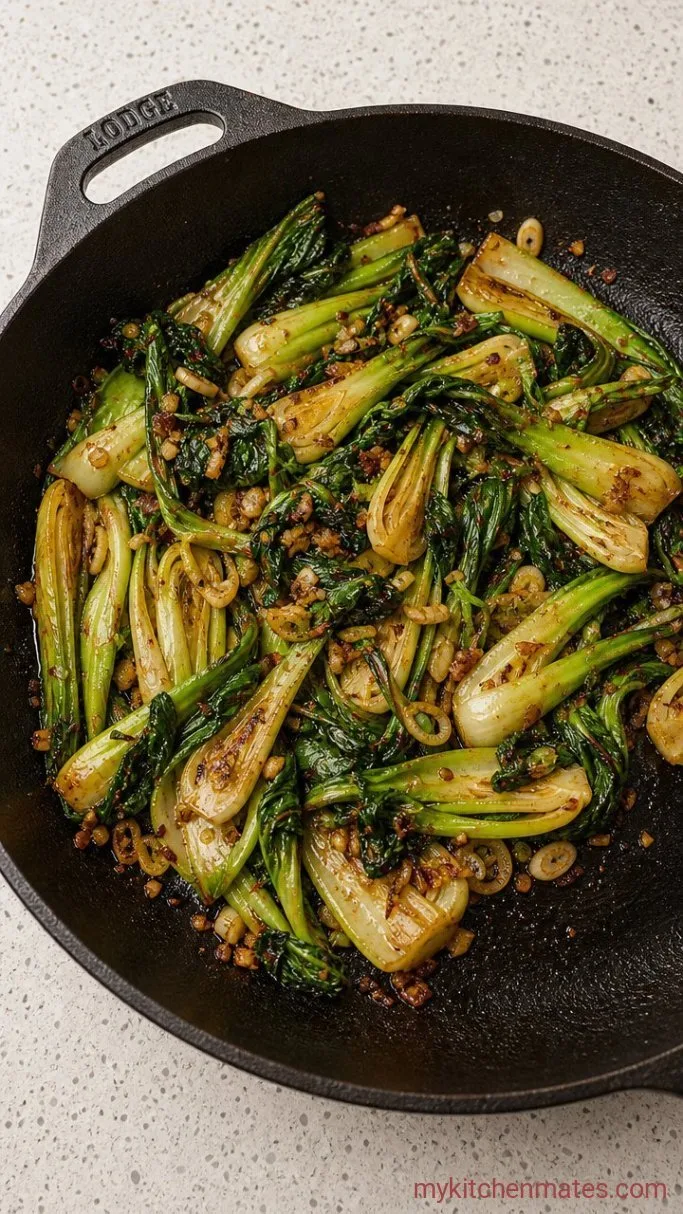 15-Minute Beef Udon Noodles Step 3: Sauté the Veggies
