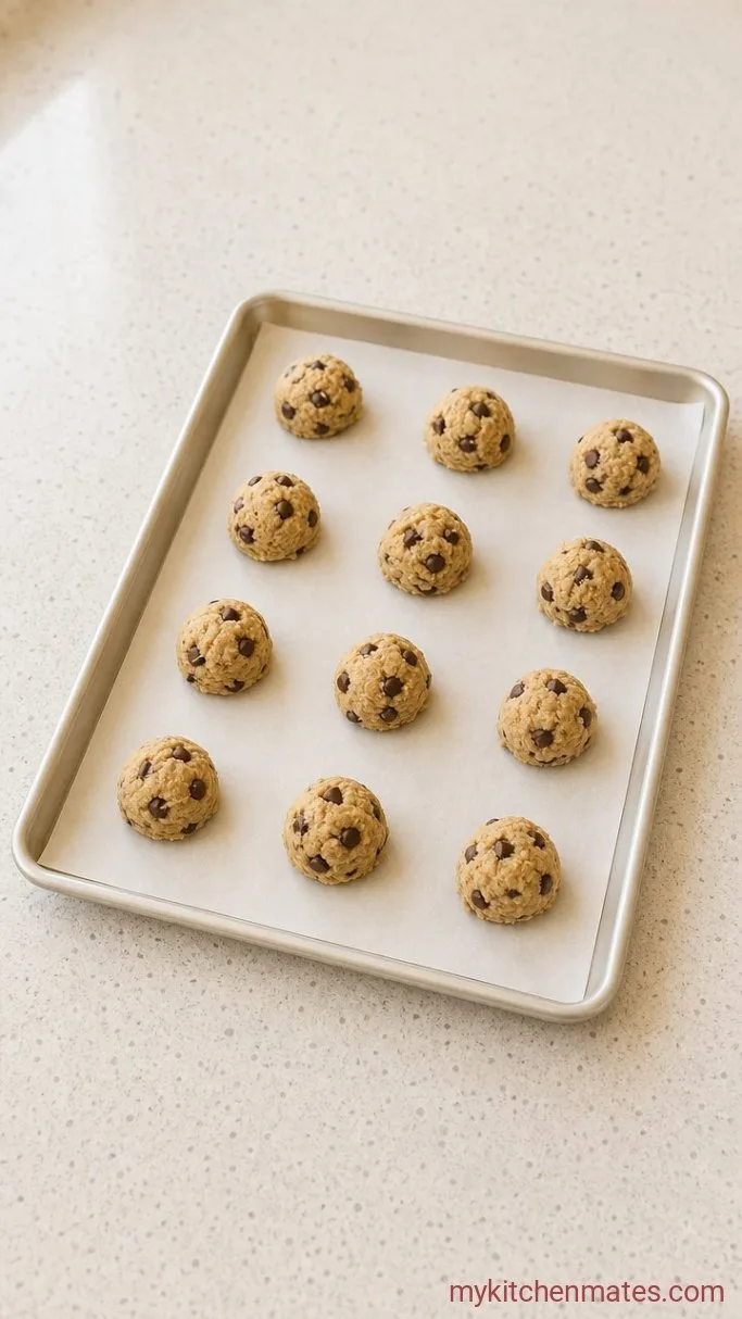 Chewy Paleo Chocolate Chip Cookies Step 3: Scoop and Bake