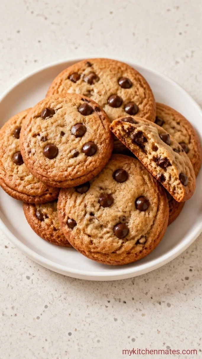 6-Ingredient High Protein Chocolate Chip Cookies Step 3: Scoop and Bake