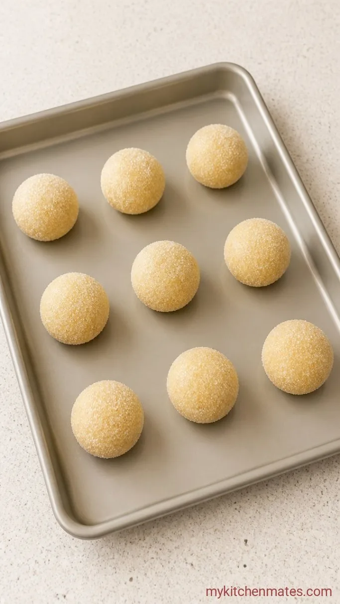 Step 3: Scoop and Roll the Dough