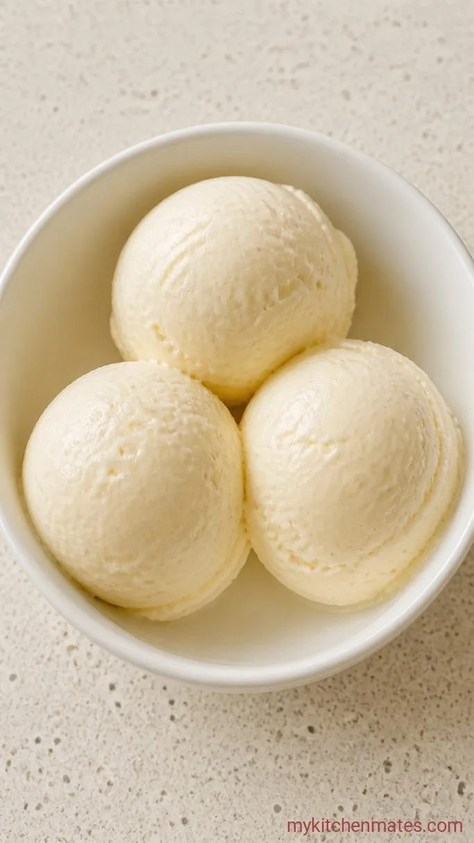 3-Ingredient No-Churn Yogurt Ice Cream Step 3: Scoop and Serve