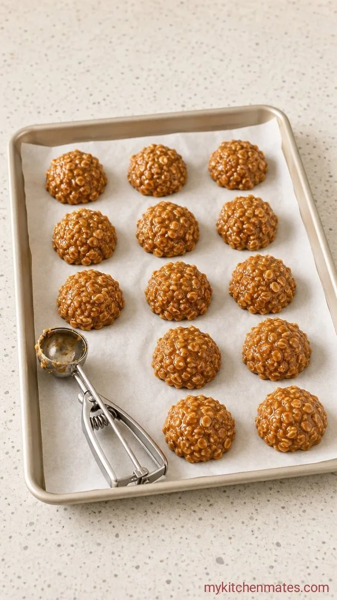 Step 3: Scoop and Shape the Cookies