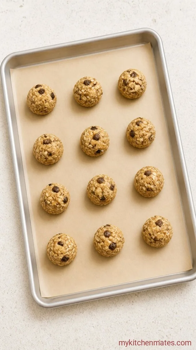 Step 3: Scoop and Shape the Cookies