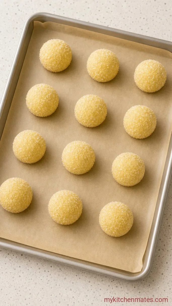 Step 3: Scoop, Roll, and Bake