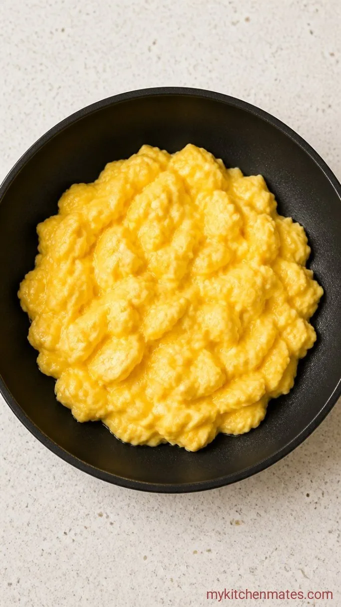 Creamy Scrambled Eggs on Toast in 10 Minutes Step 3: Scramble the Eggs Low and Slow