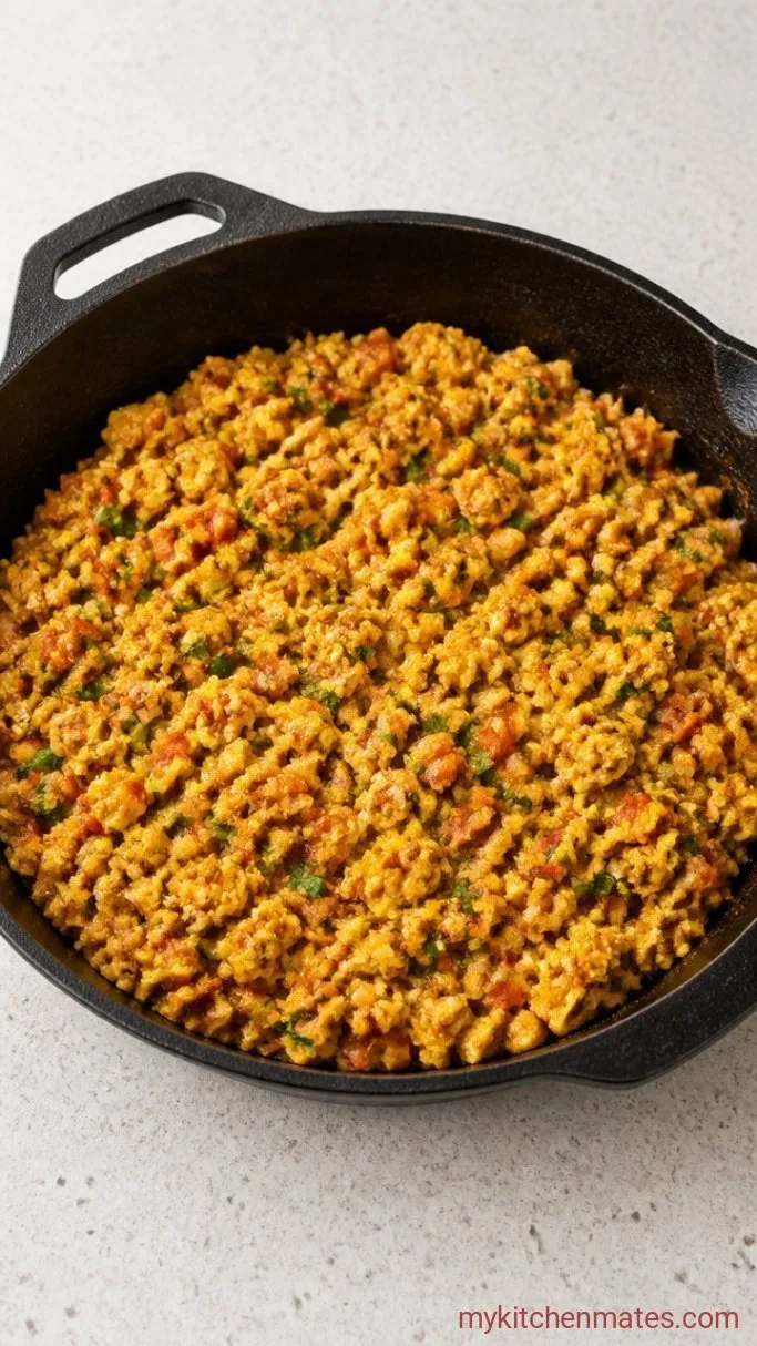 15-Minute Egg Bhurji (Indian Spiced Scrambled Eggs) Step 3: Scramble the Eggs