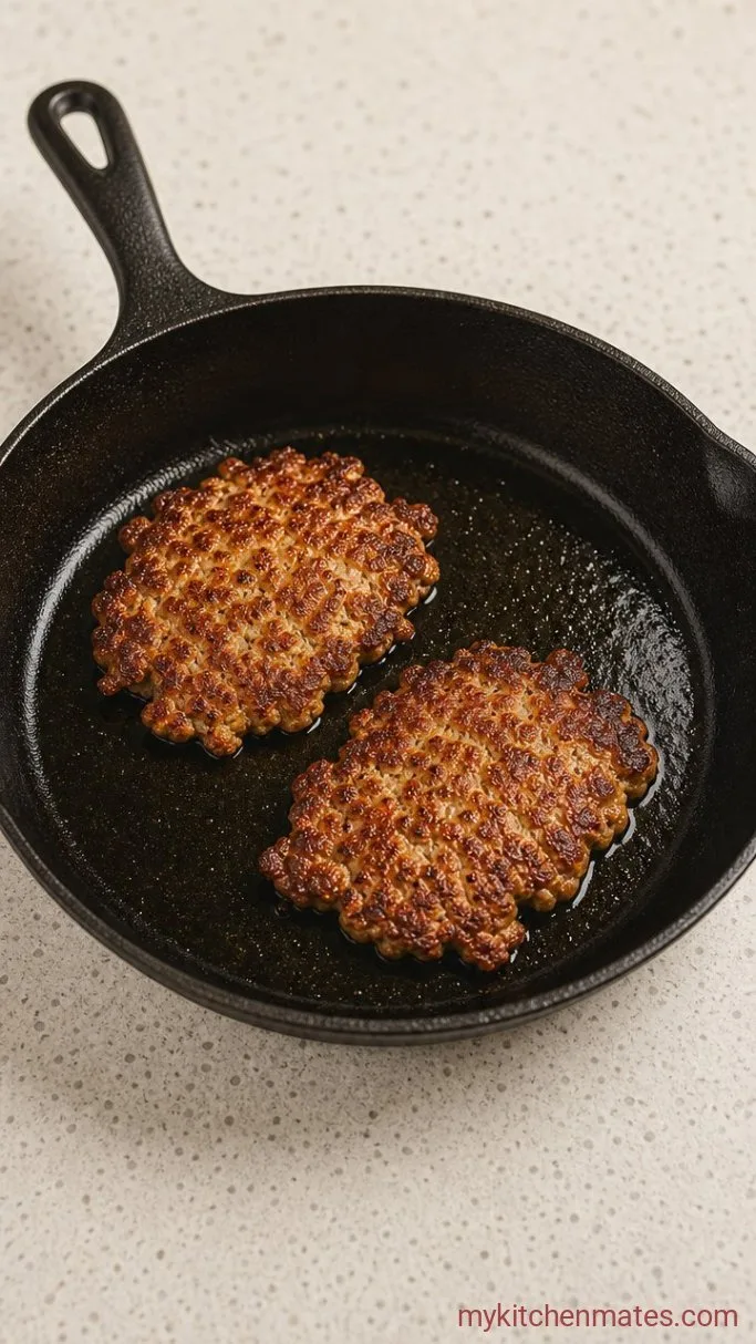 Step 3: Sear and Flip