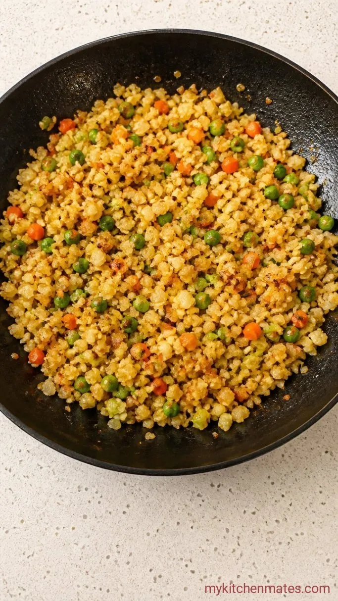 Step 3: Sear the Cauliflower Rice