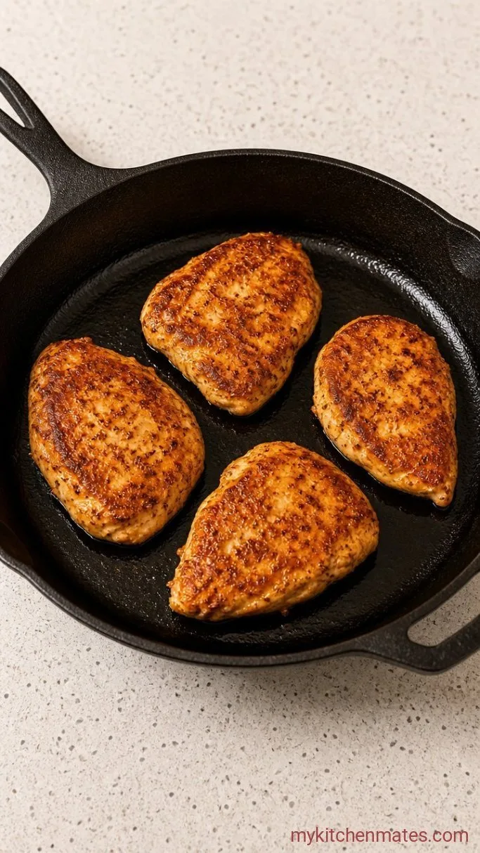 Step 3: Sear the Chicken Until Golden