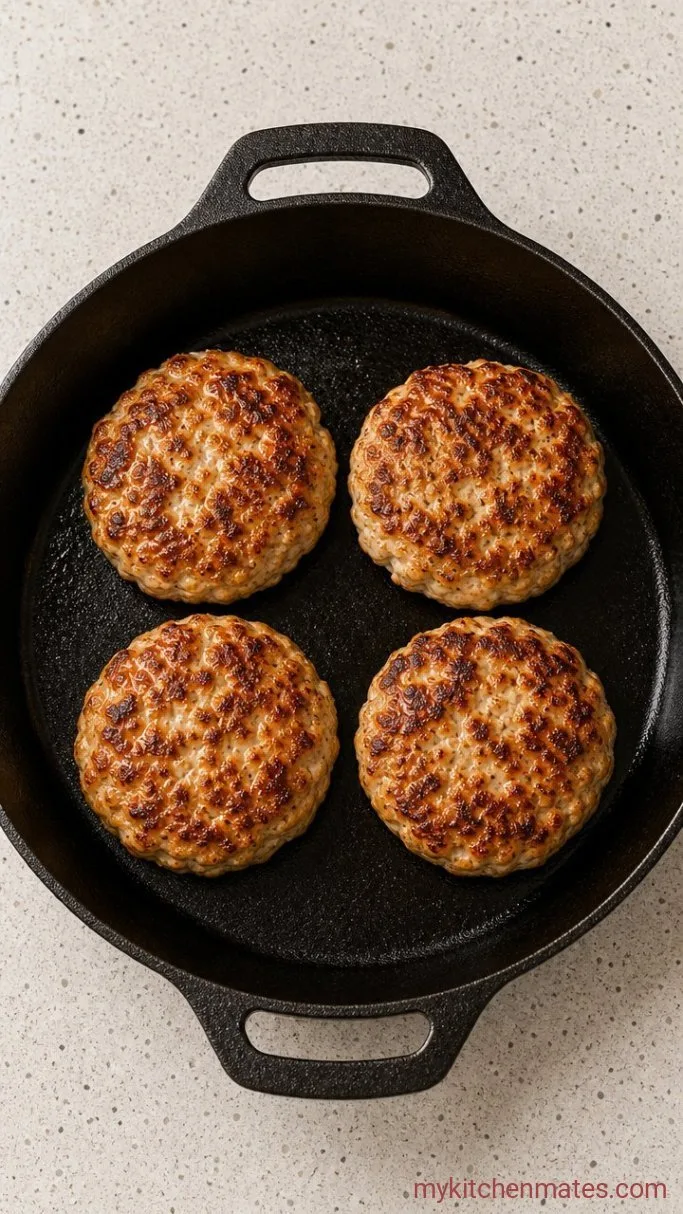 Step 3: Sear the Patties
