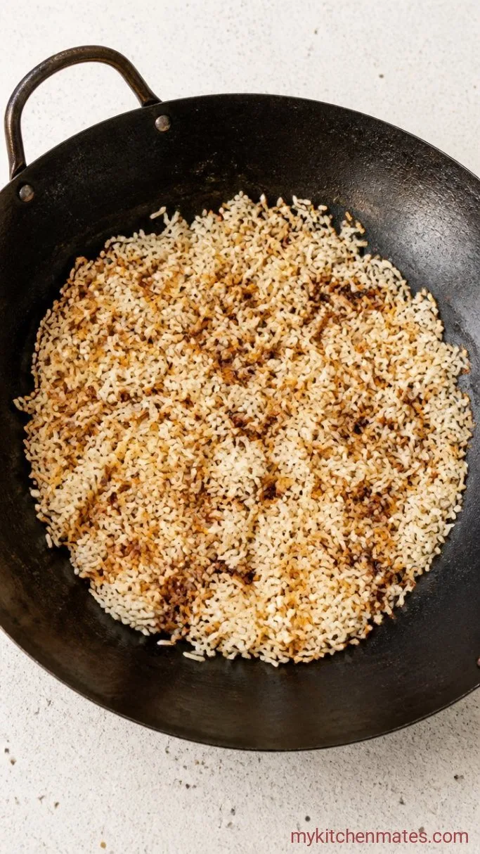 Step 3: Sear the Rice
