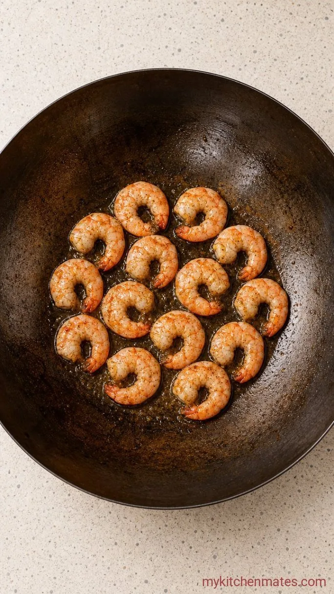 30-Minute Shrimp Pad Thai That Tastes Like the Real Deal Step 3: Sear the Shrimp