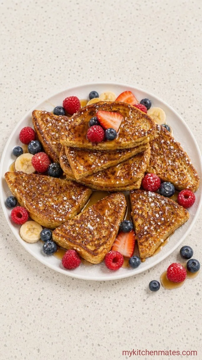 Step 3: Serve with Syrup and Fresh Fruit