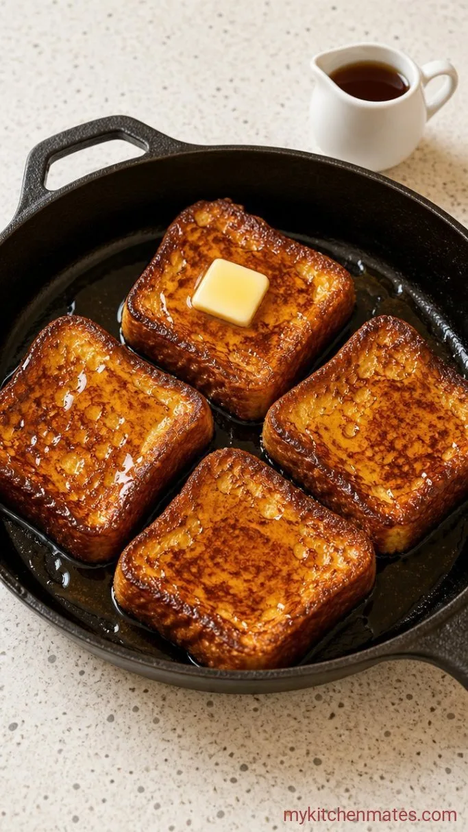 Step 3: Serve with Warm Syrup and Butter