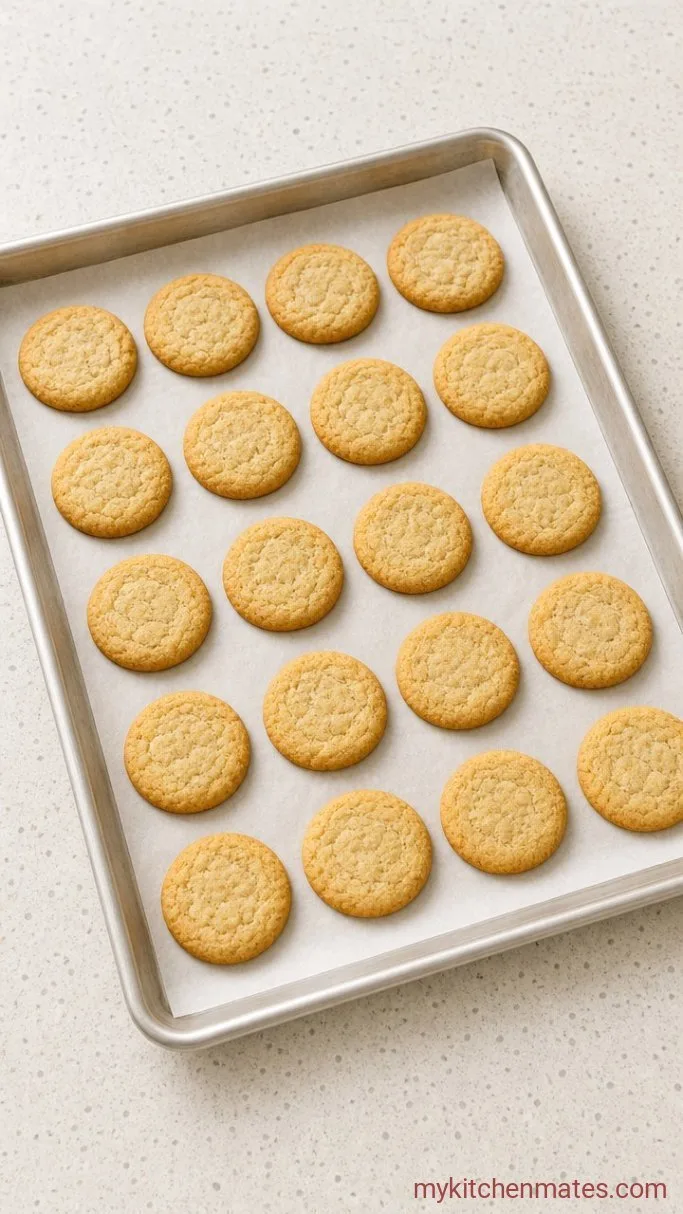 5-Ingredient Powdered Sugar Cookies Step 3: Shape and Bake