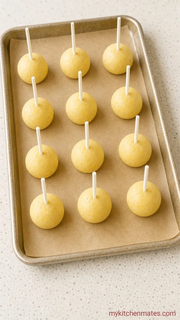 Step 3: Shape and Chill the Cake Balls