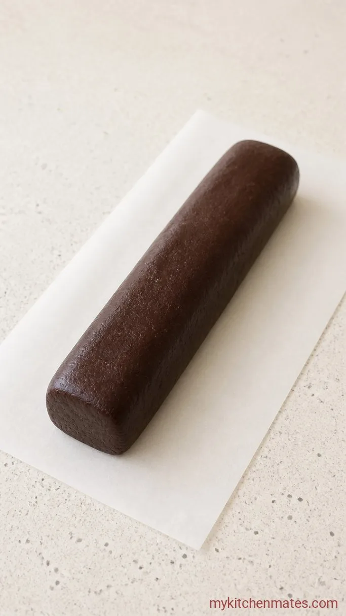 Step 3: Shape and Chill the Log