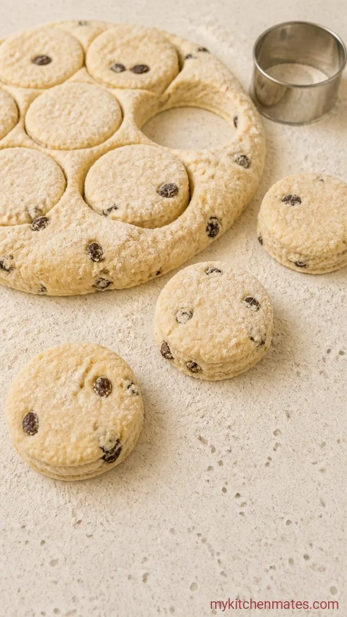 Step 3: Shape and Cut the Biscuits