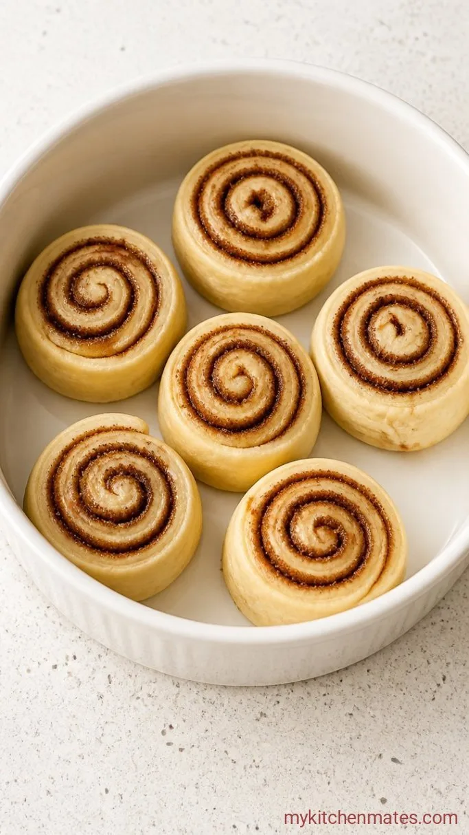 Fluffy Sourdough Cinnamon Rolls (Overnight Option) Step 3: Shape and Cut the Rolls