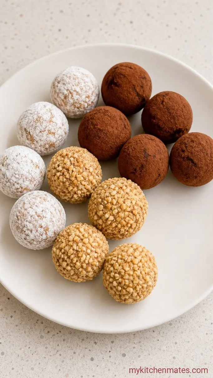 3-Ingredient Peanut Butter Balls That Are Ready in 10 Minutes Step 3: Shape and Roll the Balls