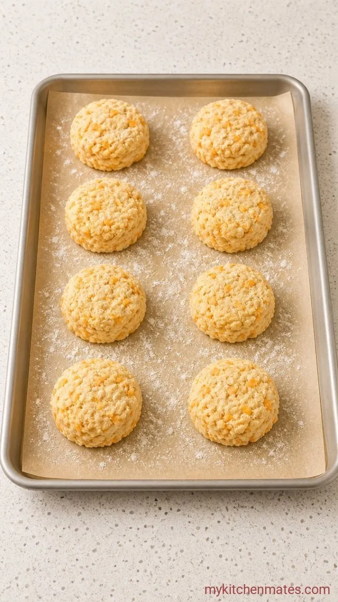 Step 3: Shape the Biscuits