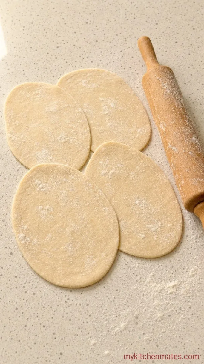 Soft & Chewy Gluten-Free Naan Bread (Ready in 25 Minutes) Step 3: Shape the Flatbreads