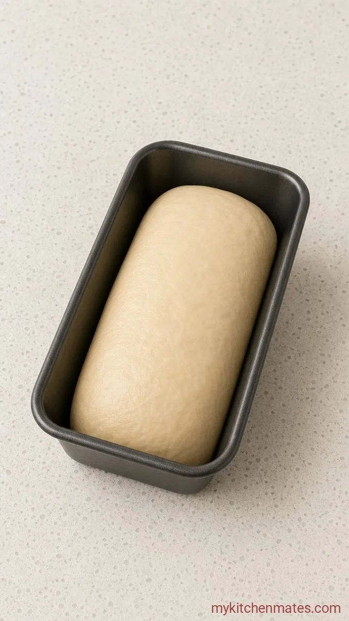 Soft Sourdough Sandwich Bread Step 3: Shape the Loaf for the Pan