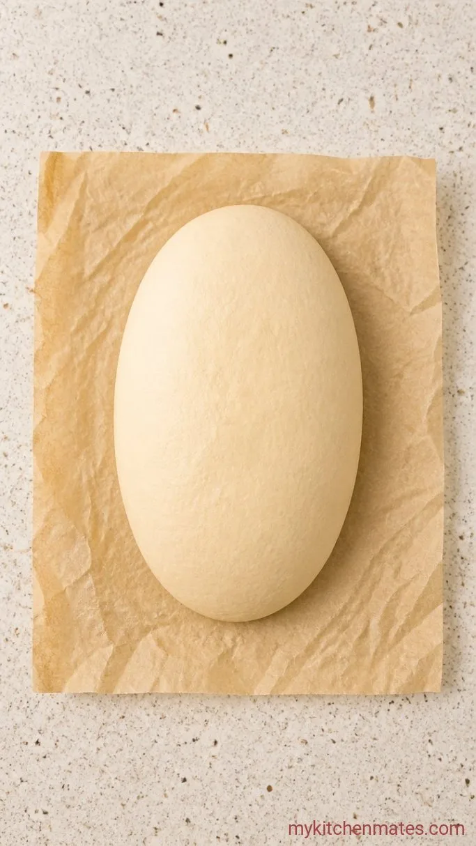4-Ingredient Air Fryer Bread Step 3: Shape the Loaf