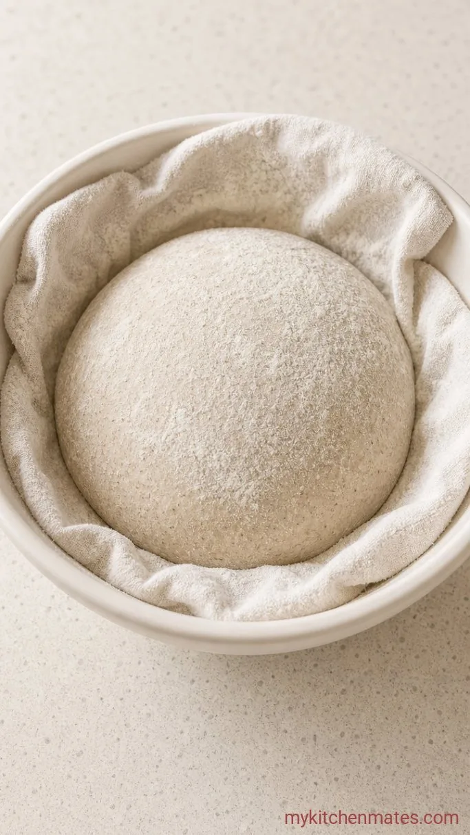 Deeply Nutty Buckwheat Sourdough Bread Step 3: Shape the Loaf