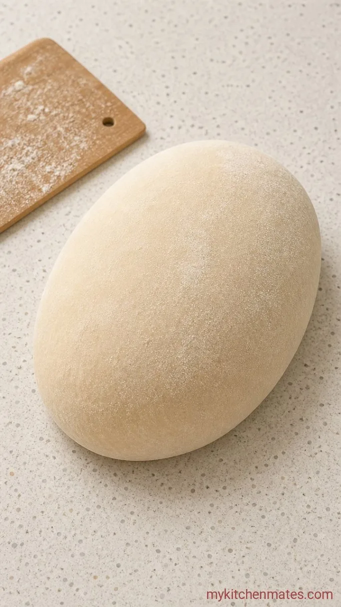 Crusty Overnight Sourdough Italian Bread Step 3: Shape the Loaf