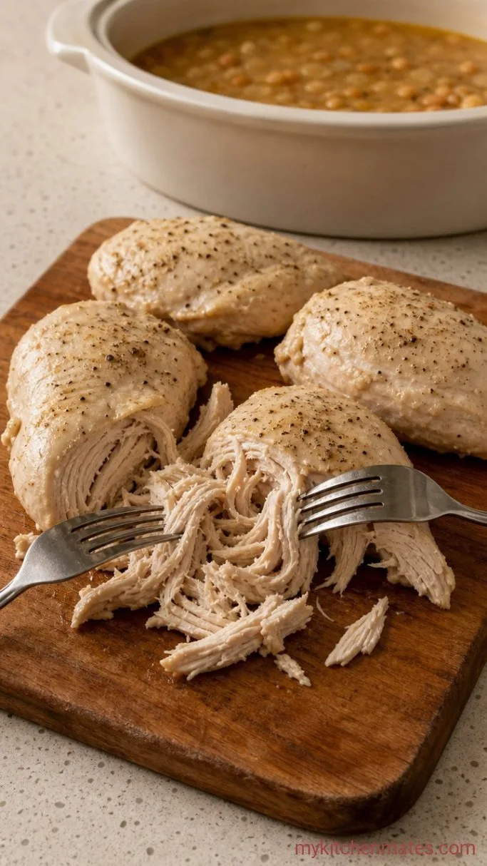 Step 3: Shred the Chicken