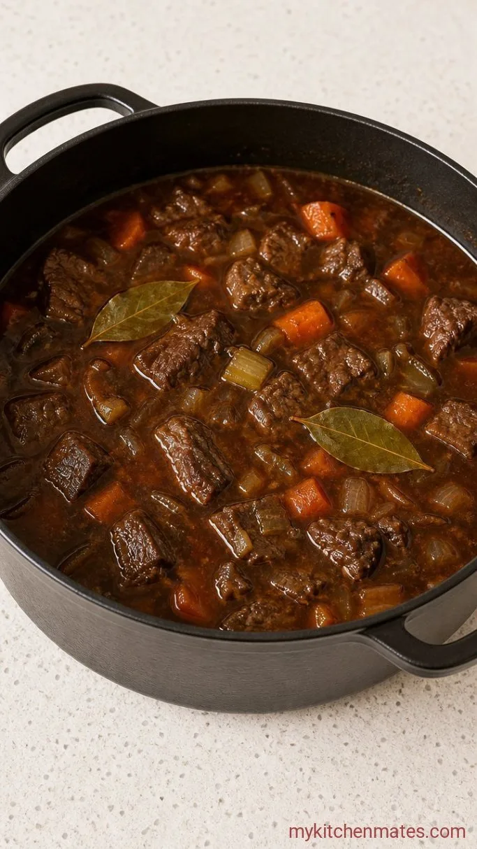 Step 3: Simmer the Beef